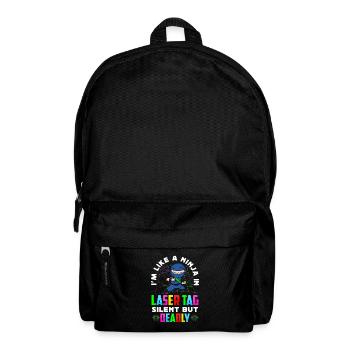 Laser Tag Ninja Silent But Deadly Lasertag Set - Backpack - black - Front