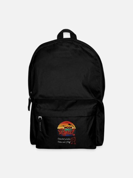 Moin Rerik Ostseebad zwischen Ostsee und Haff - Rucksack - Schwarz