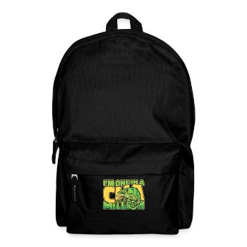 Je suis un dans un amant voilé de Panthère Chamillion - Sac à dos - noir - Devant
