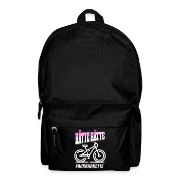 Drôle de cycliste - aurait pu avoir une chaîne de vélo - Sac à dos - noir - Devant