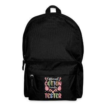 Official Cotton Candy Tester Sweets - Backpack - black - Front