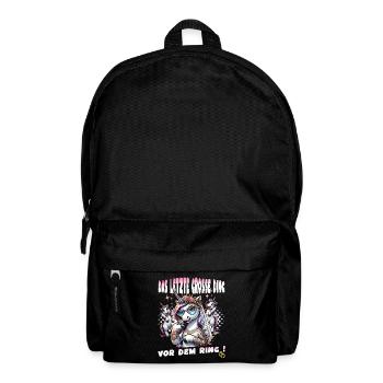 Enterrement de vie de garçon Mariée Enterrement de vie de jeune fille Grondement de femmes - Sac à dos - noir - Devant