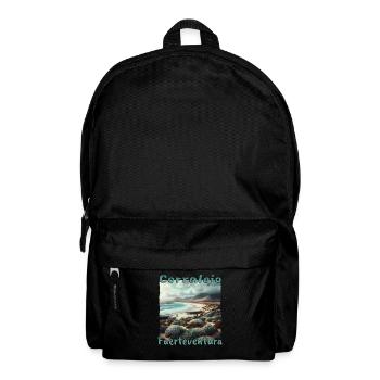 Corralejo Fuerteventura Plage Nature Cactus Été - Sac à dos - noir - Devant