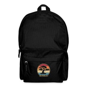 Retro Indoor Bonsai Bonsai Pots Penjing - Backpack - black - Front