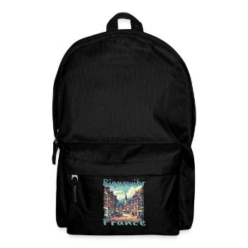 Riquewihr Old Town Walking Tour France Mountains - Backpack - black - Front