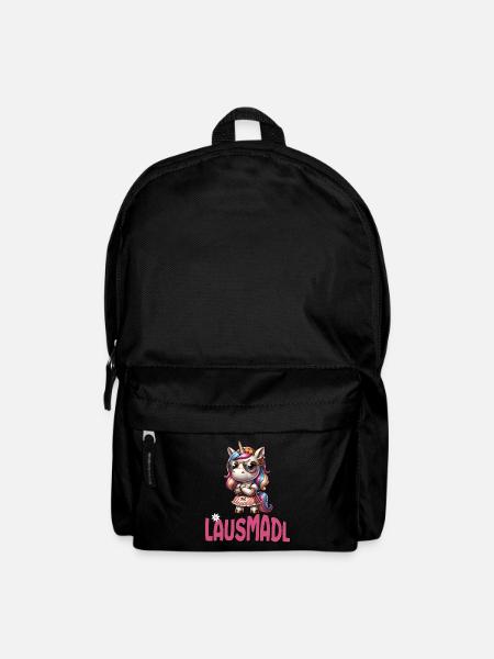 Tracht Damen Outfit Dirndl Ersatz Lausmadl - Rucksack - Schwarz