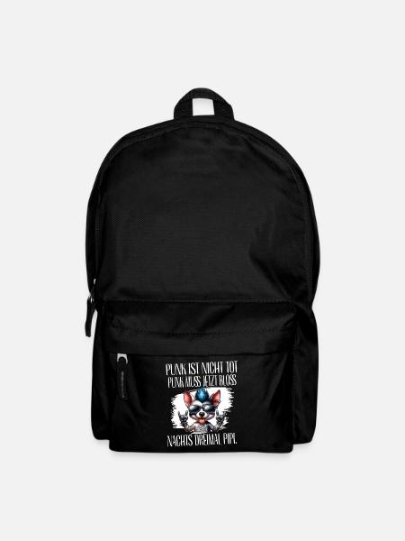 Punk Rock - Je suis vieux mais le punk n’est pas mort - Sac à dos - noir