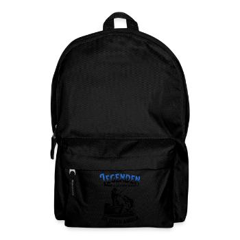 Legenden altern nicht sie gehen Angeln - Rucksack - Schwarz - Vorne