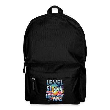 Level 51 Unlocked since 1982 Birthday - Backpack - black - Front