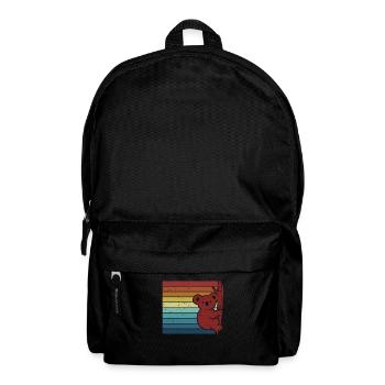 Retro Koalabear Phascolarctos Cinereus Eucalyptus - Backpack - black - Front