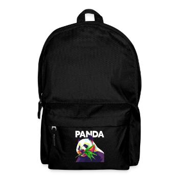 Panda Bear Friend Ailuropoda Melanoleuca Lover - Backpack - black - Front