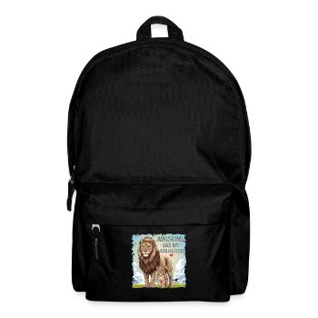 Awesome Like My Daughter Dad Vatertag & Muttertag - Rucksack - Schwarz - Vorne