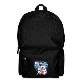 Partner Schatz Valentinstag Liebe lustiger Spruch - Rucksack - Schwarz - Vorne