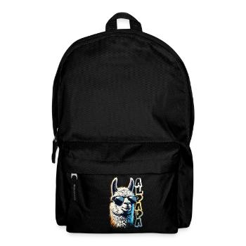 Cool Alpapa Alpaga Papa Papa Fête des Pères - Sac à dos - noir - Devant
