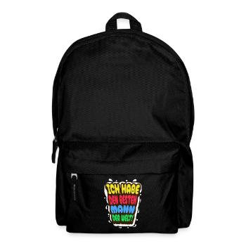 J’ai le meilleur homme du monde - Sac à dos - noir - Devant