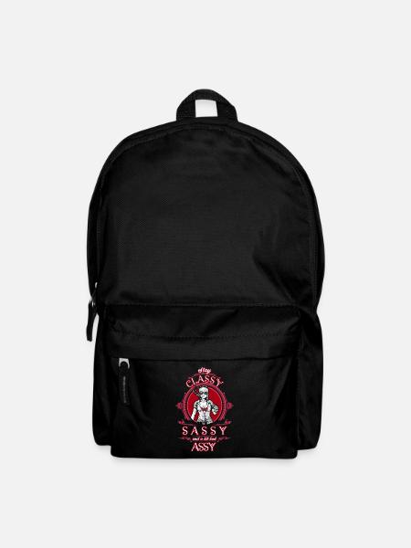 Bad girl Rebel Assi street gear gift - Backpack - black