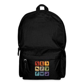 Breakdancer Breakdance B-Boying Tänzer Geschenk - Rucksack - Schwarz - Vorne