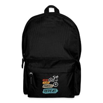 Downhill mountain bike biker dad bike gift - Backpack - black - Front