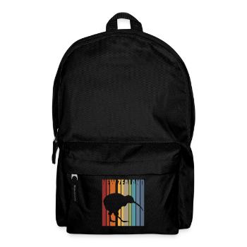 Nouvelle-Zélande Kiwi Kiwis New Zealand Retro Gift - Sac à dos - noir - Devant