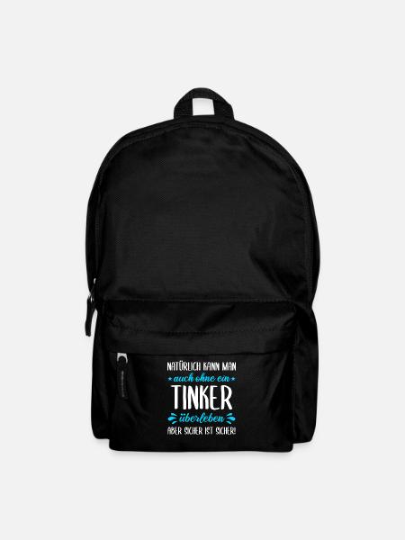 Tinker Pferd Pferde Pferdesprüche Motiv Geschenk - Rucksack - Schwarz