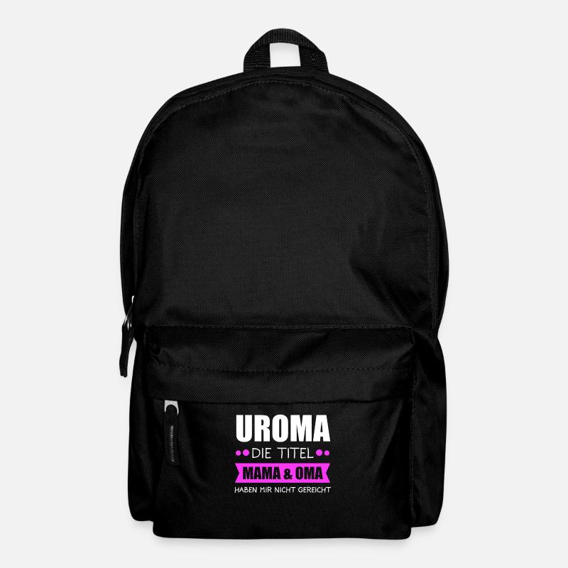 Uroma 2020 Werdende Uroma Urgroßmutter Geschenk - Rucksack - Schwarz