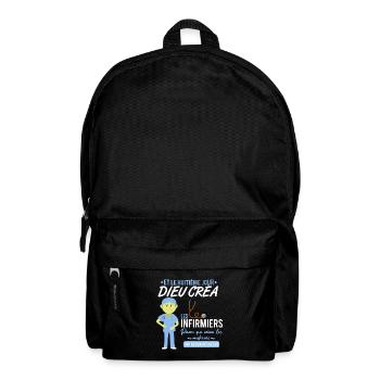 Infirmier shirt • Hero • Infirmier Cadeau - Sac à dos - noir - Devant