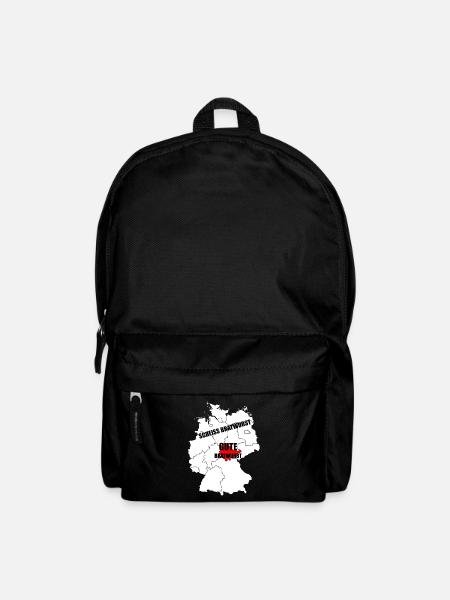 Thüringer Thüringen Bratwurst Geschenk - Rucksack - Schwarz