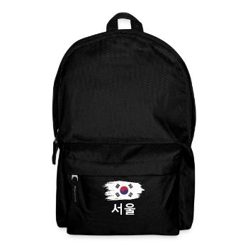 Seoul South Korea South Korean gift - Backpack - black - Front