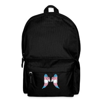 Cadeau LGBTQ de l'aile transgenre Gay Pride - Sac à dos - noir - Devant