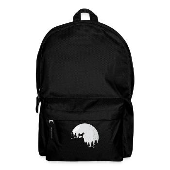 Cadeau pour chien Shiba Inu Akita - Sac à dos - noir - Devant