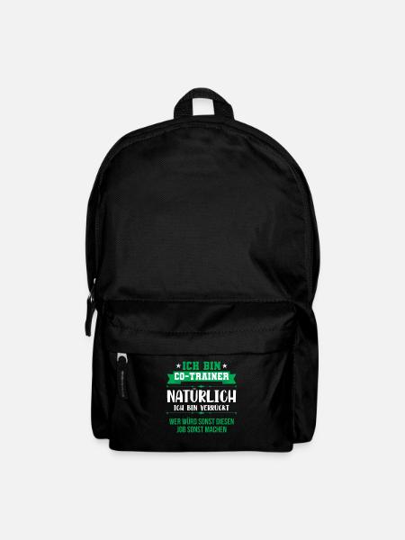 Co-Trainer Trainer Fußballtrainer Geschenk - Rucksack - Schwarz