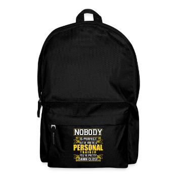 Personal Trainer Fitness Instructor Fitness Gift - Backpack - black - Front