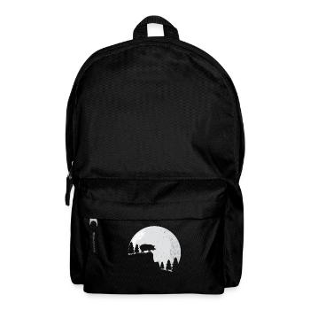Cadeau de cochons de cochon - Sac à dos - noir - Devant