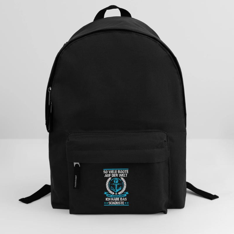 Boot Boote Segelboot Geschenk Rucksack