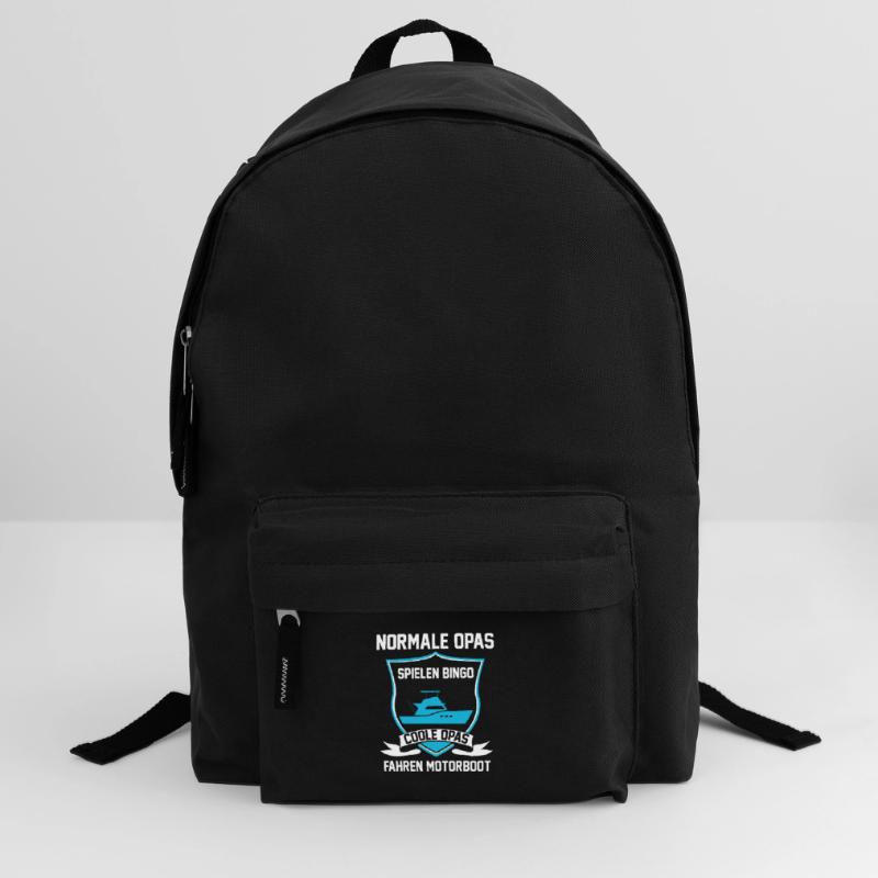 Motorboot Opa Boot Boote Geschenk Rucksack