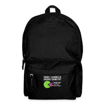 Cadeau de science chimiste chimiste - Sac à dos - noir - Devant