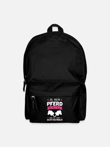 Hobby Horse Hobby Horsing Steckenpferd Geschenk - Rucksack - Schwarz