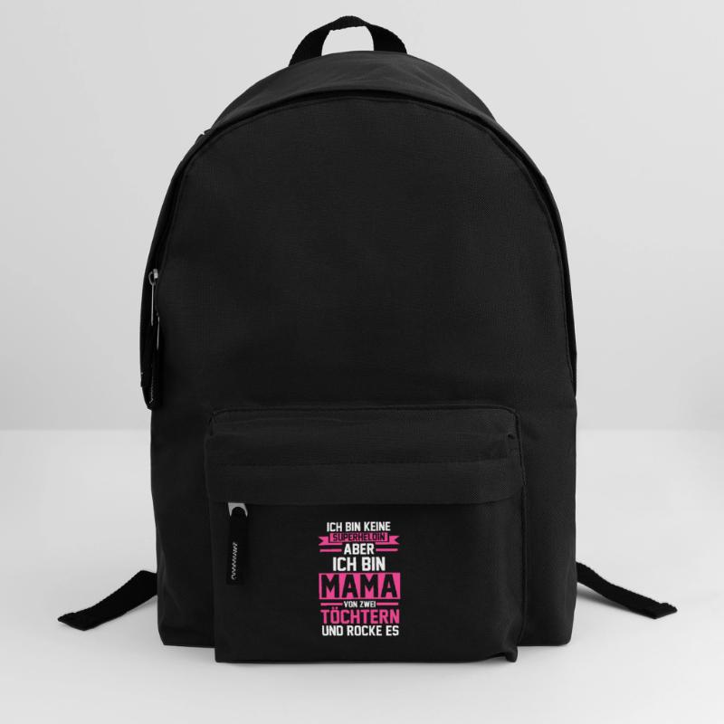 Mama 2 Töchter Ehemann Geschenk Rucksack