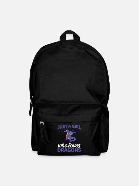 Dragons Dragons Dragon Cadeau - Sac à dos - noir
