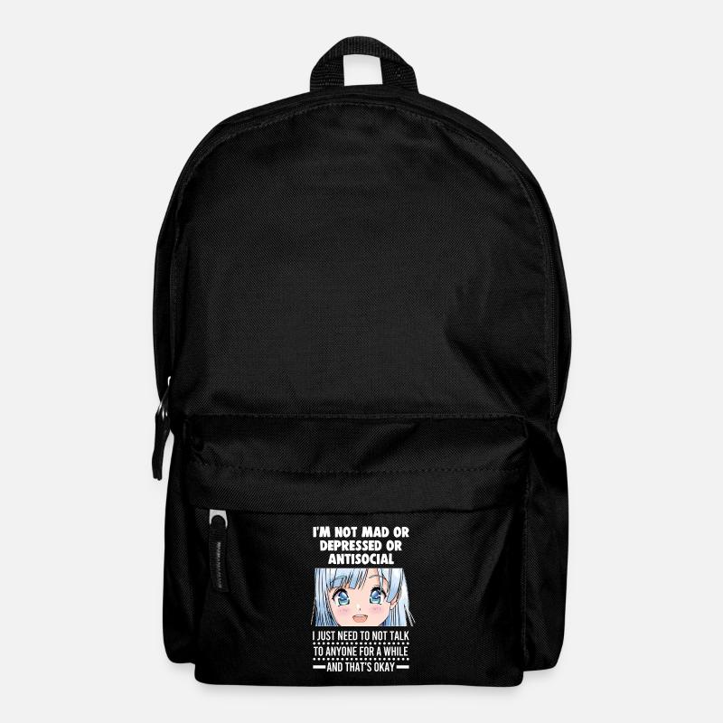 Anime Anime Fan Japanese Gift - Backpack - black