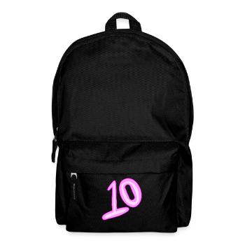 10 - Sac à dos - noir - Devant