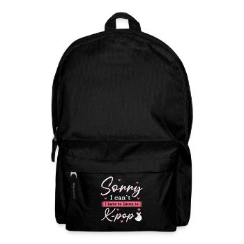 K-Pop K-Pop Geschenk - Rucksack - Schwarz - Vorne