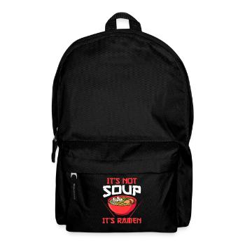 Ramen Ramen Merchandise Anime Geschenk - Rucksack - Schwarz - Vorne