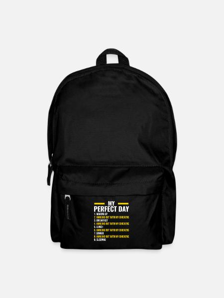 Chicken Chicken Chicken Gift - Backpack - black