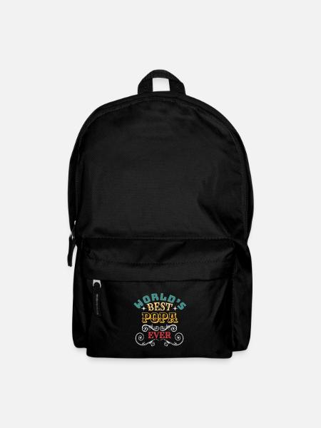 Worlds Best Popa Ever - Rucksack - Schwarz