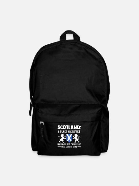 Schottland Schottland Geschenk - Rucksack - Schwarz