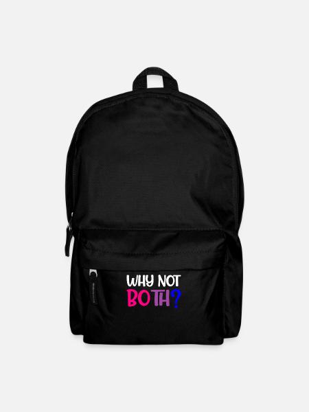 Bisexuelles LGBT Bi LGBTQ Geschenk - Rucksack - Schwarz