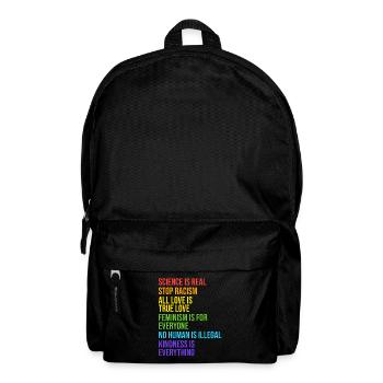 LGBT Support LGBTQ Geschenk - Backpack - black - Front