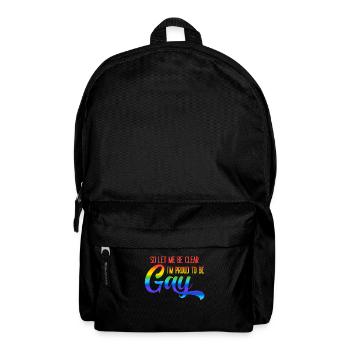 Gay Pride Gay Pride Cadeau - Sac à dos - noir - Devant