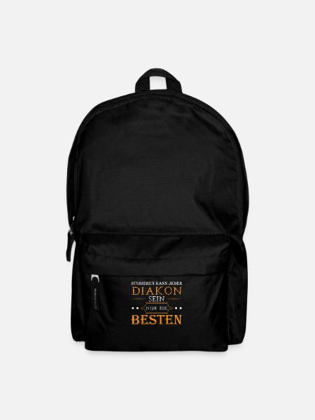 Diakon Job Diakonat Geschenk - Rucksack - Schwarz